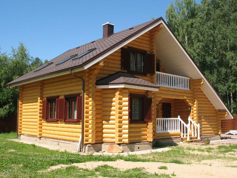 Отделка деревянного дома