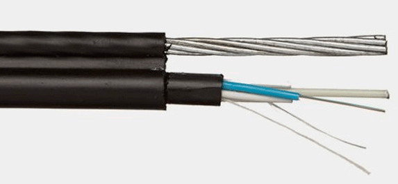 Оптический кабель с тросом